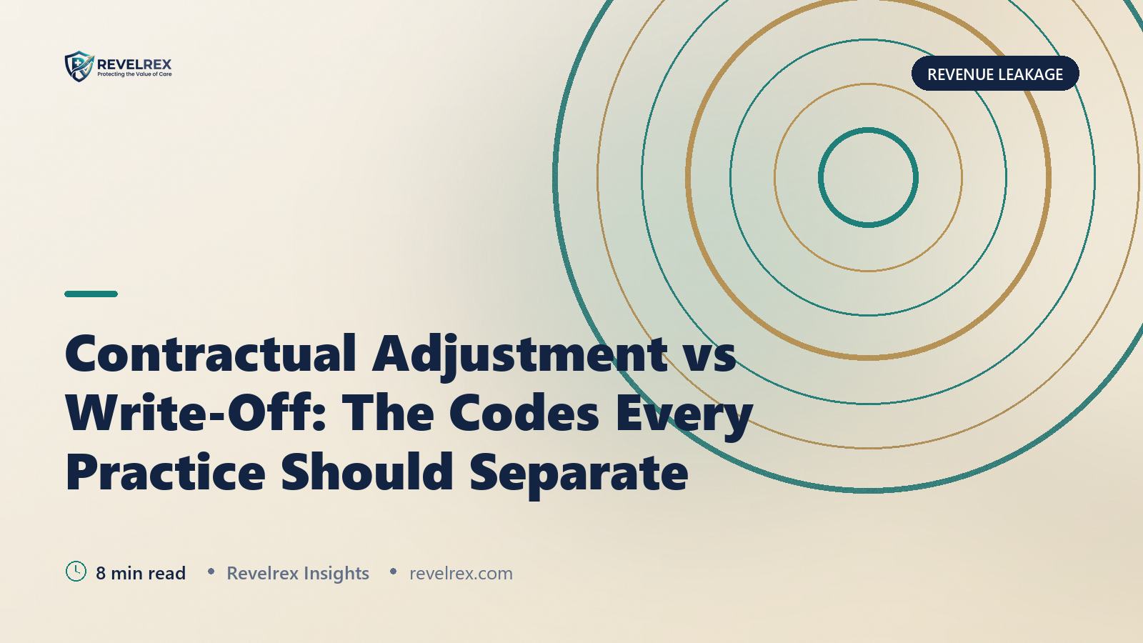 Contractual Adjustment vs Write-Off: The Codes Every Practice Should Separate