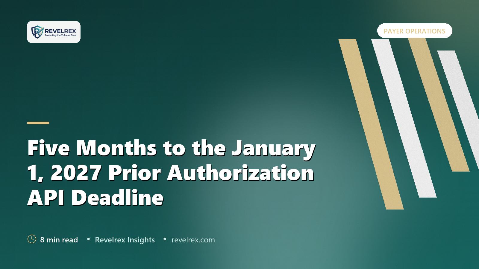 Five Months to the January 1, 2027 Prior Authorization API Deadline