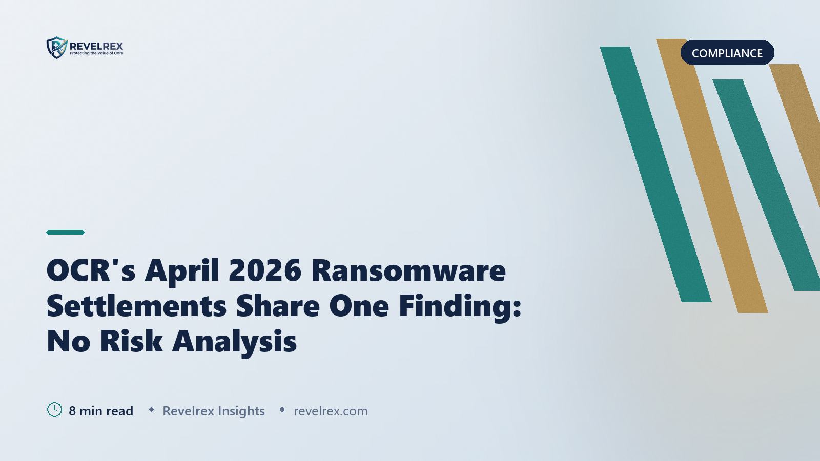 OCR's April 2026 Ransomware Settlements Share One Finding: No Risk Analysis