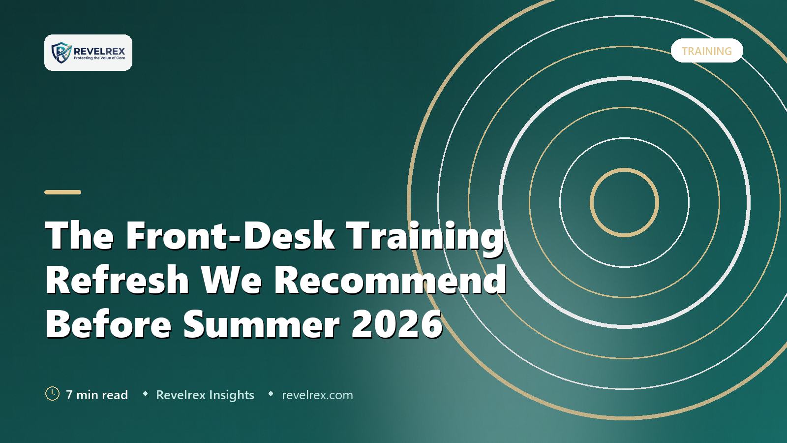 The Front-Desk Training Refresh We Recommend Before Summer 2026
