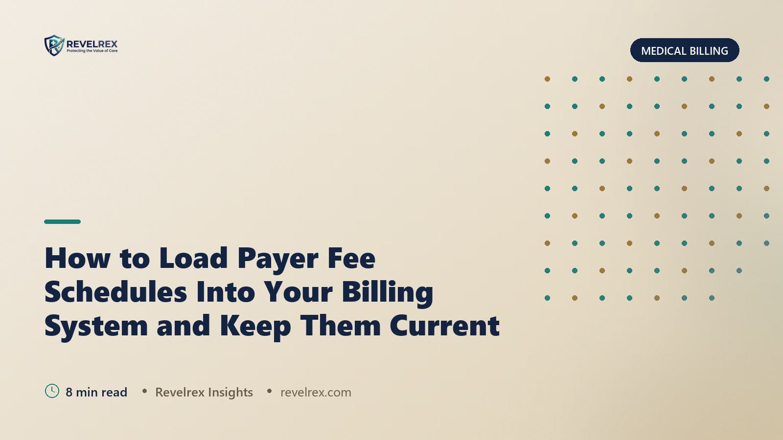 How to Load Payer Fee Schedules Into Your Billing System and Keep Them Current