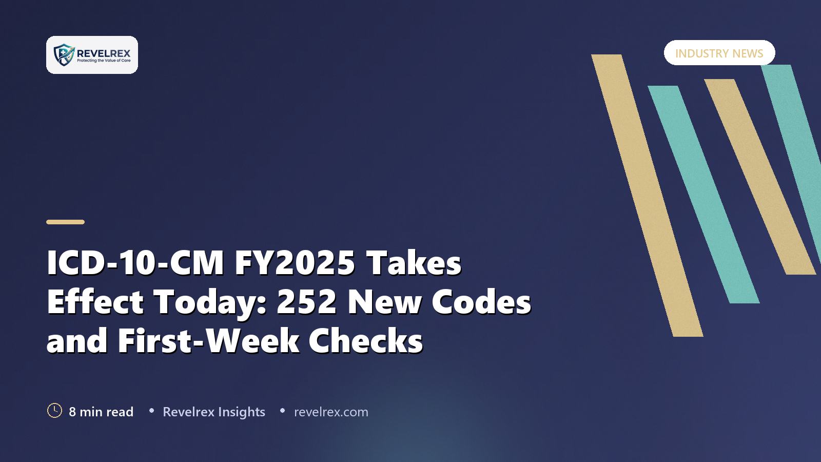 ICD-10-CM FY2025 Takes Effect Today: 252 New Codes and First-Week Checks
