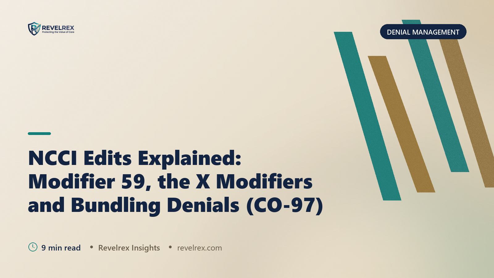 NCCI Edits Explained: Modifier 59, the X Modifiers and Bundling Denials (CO-97)