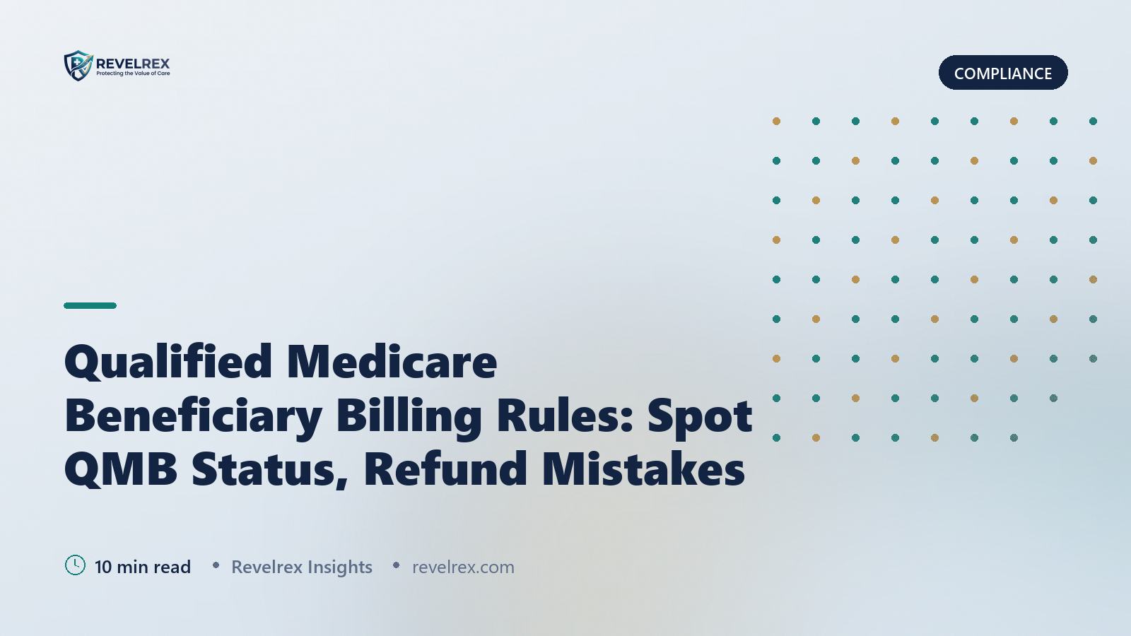 Qualified Medicare Beneficiary Billing Rules: Spot QMB Status, Refund Mistakes