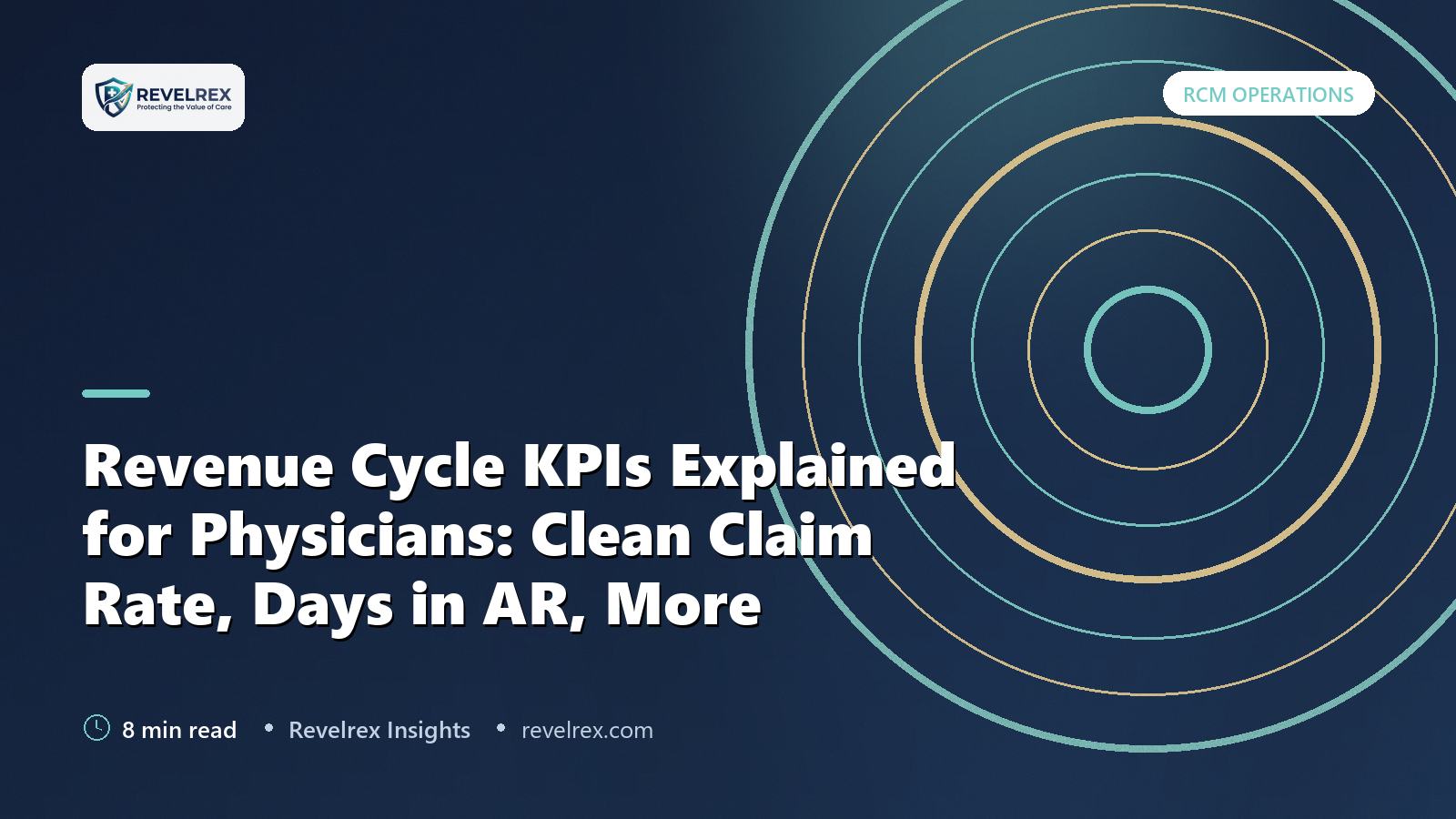 Revenue Cycle KPIs Explained for Physicians: Clean Claim Rate, Days in AR, More